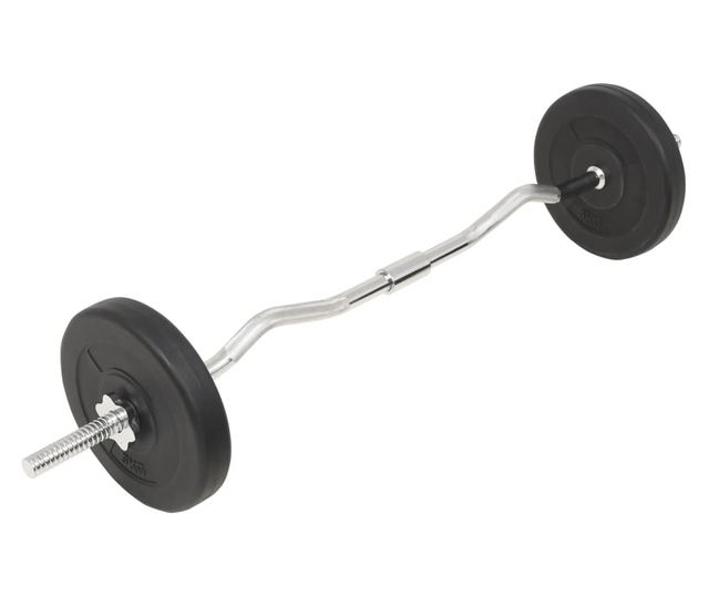 Set Šipki i Utega 30 kg