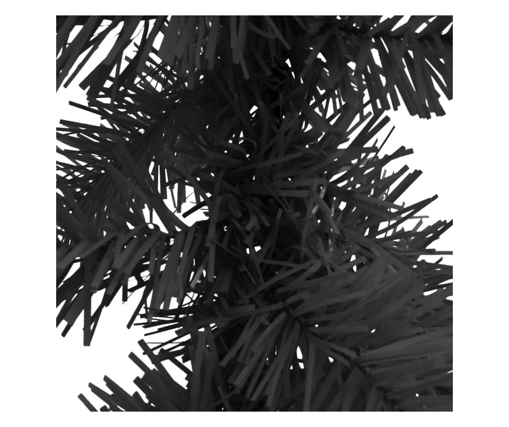 Božićna girlanda s LED svjetlima, crna, 10 m - 5