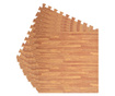Podne prostirke 6 kom s uzorkom drva 2,16 m² pjena EVA