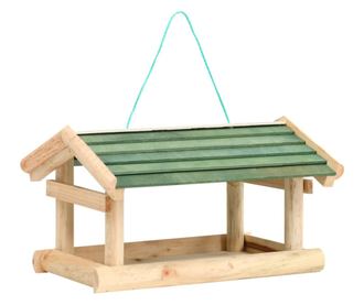 Hranitor de pasari, 35x29,5x21 cm, lemn masiv