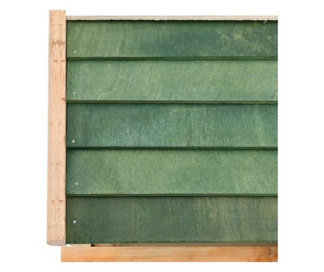 Hranitor de pasari, 35x29,5x21 cm, lemn masiv