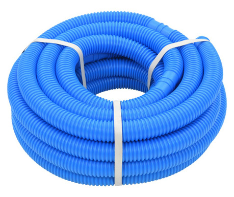Wąż do basenu, niebieski, 32 mm, 12,1 m