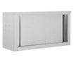 Dulap bucătărie cu uși glisante, 90x40x50 cm, oțel inoxidabil