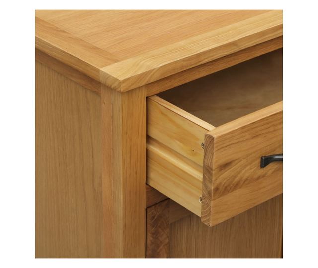 Ormarić za cipele, 76 x 37 x 105 cm, masivno hrastovo drvo