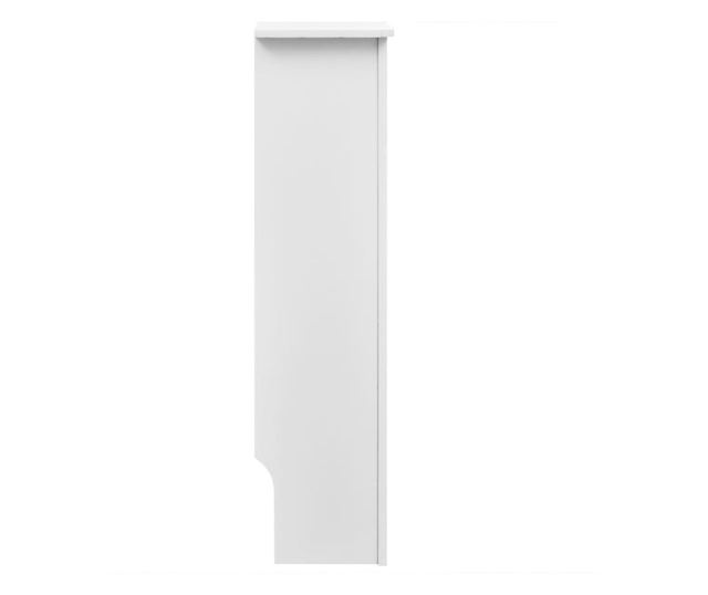 Bijeli MDF Zaštitni Pokrov za Radijator 112 cm