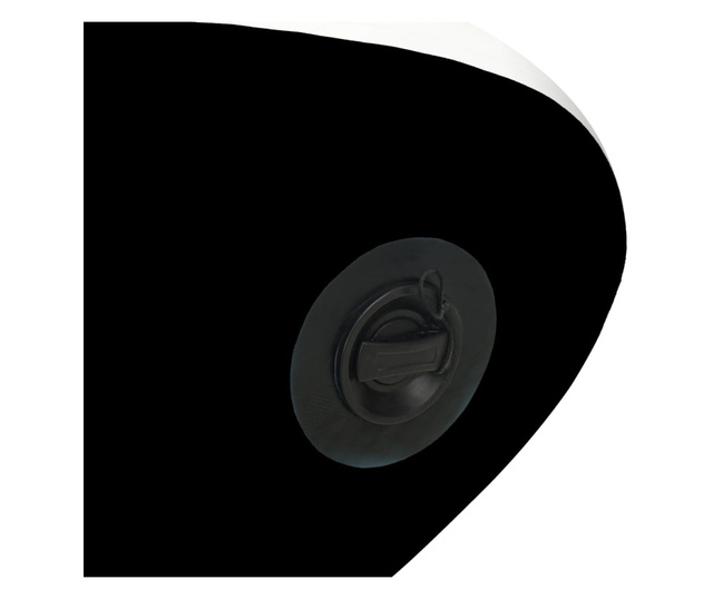 Комплект надуваем стендъп падълборд, 320x76x15 см, черен