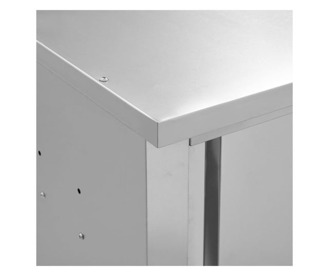 Dulap perete bucătărie uși glisante 150x40x50cm oțel inoxidabil