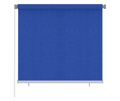 kék kültéri HDPE roló 160 x 140 cm