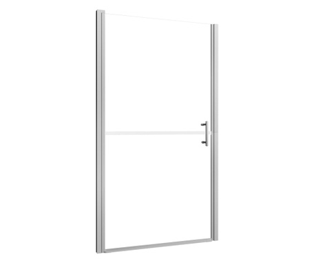 Врата за душ, закалено стъкло, 91x195 см