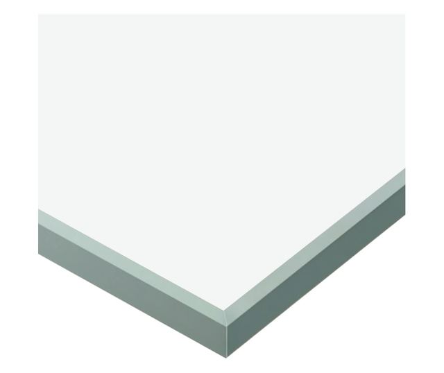 Drsna vrata ESG steklo in aluminij 76x205 cm srebrna