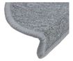 Стелки за стъпала, 5 бр, 65x28 см, светлосиви
