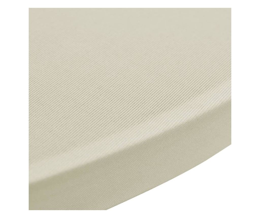 Navlaka za stol Ø60 cm, 2 kom., krem, elastična - 4