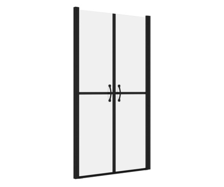 Врата за душ, матирано ESG стъкло, (83-86)x190 см