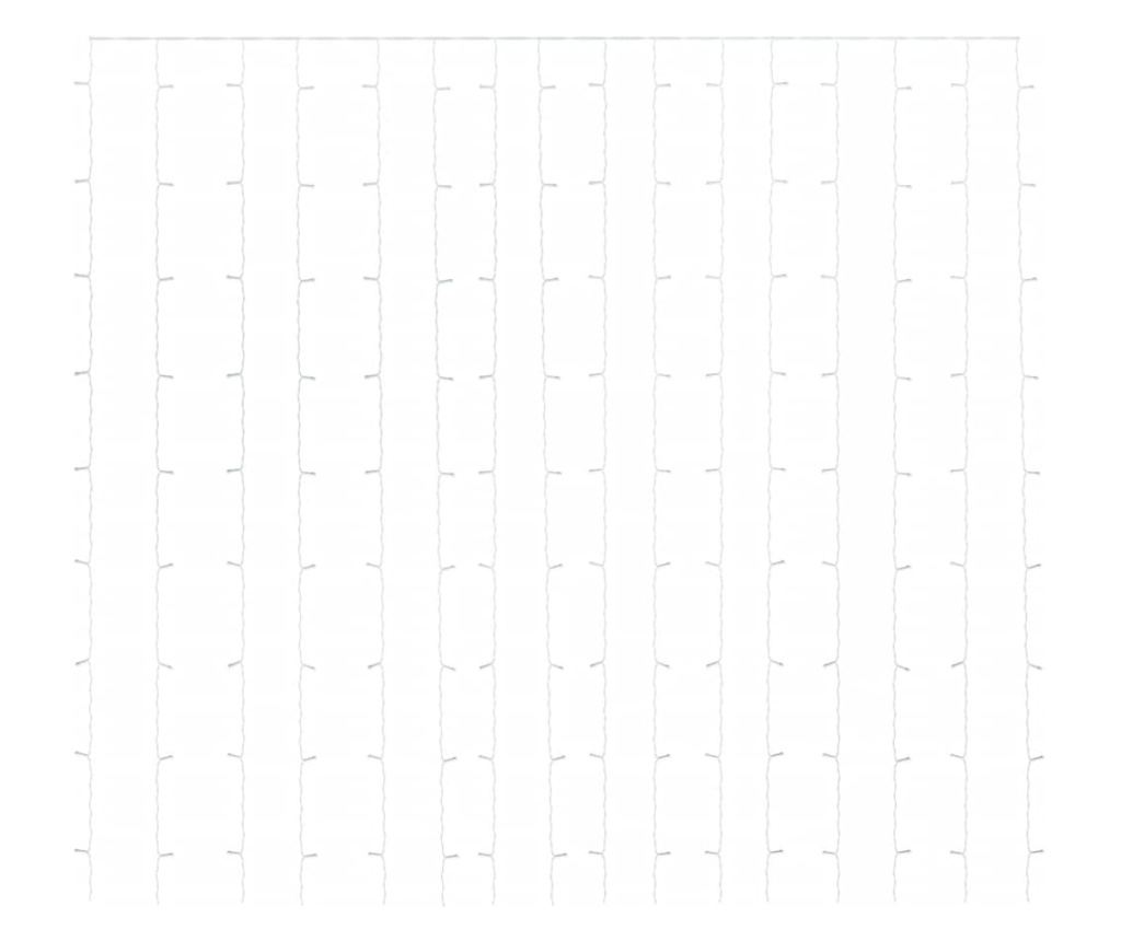 Svjetlosna zavjesa 300 LED višebojna 3x3 m 8 funkcija - 3