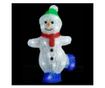 Akrilna LED božićna figura snjegovića 30 cm unutarnja/vanjska thumbnail 2