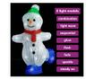 Akrilna LED božićna figura snjegovića 30 cm unutarnja/vanjska thumbnail 3