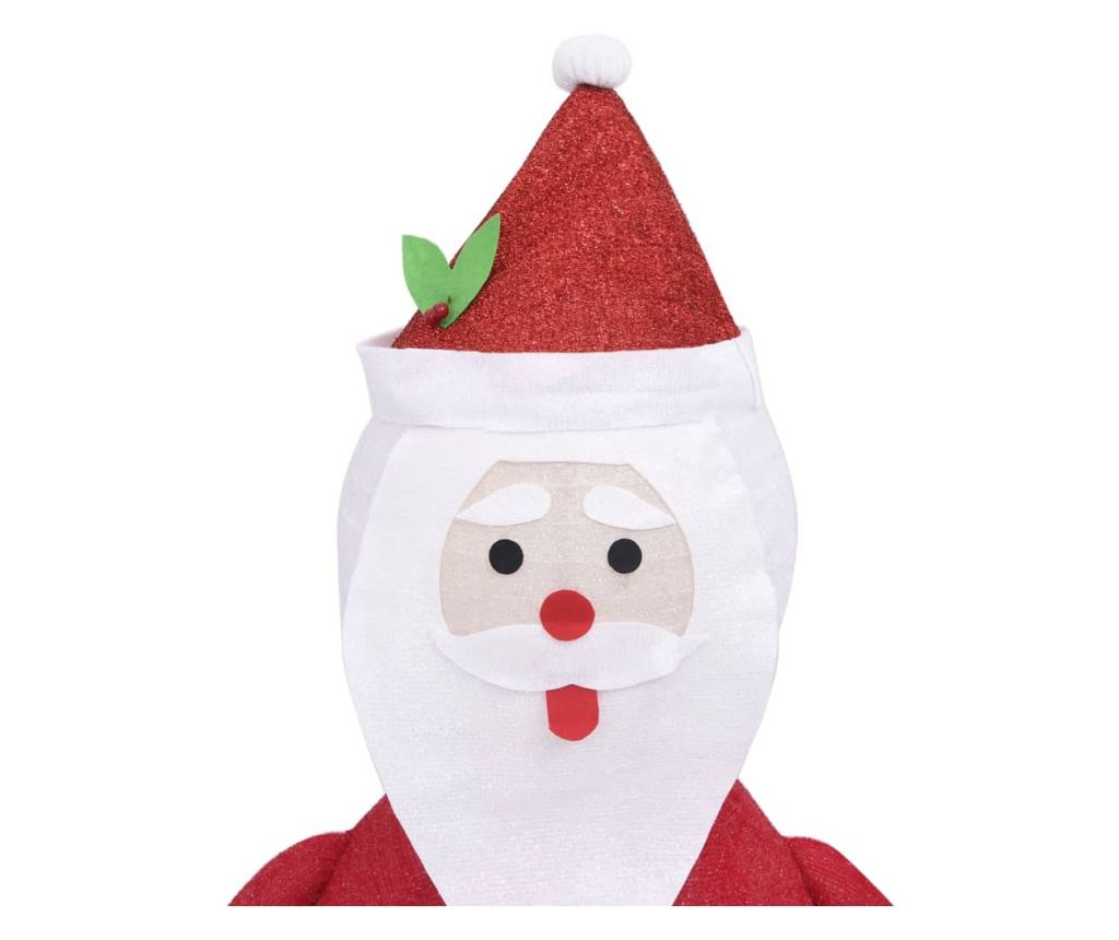 "Ukrasna figura Djeda Božićnjaka s LED-om, 60 cm, luksuzna tkanina" - 7