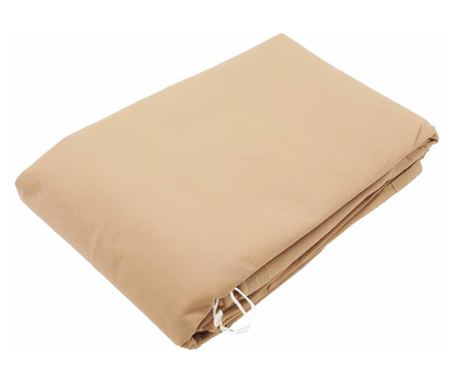bézs téli cipzáras gyapjútakaró 70 g/m2 2 x 2,5 m