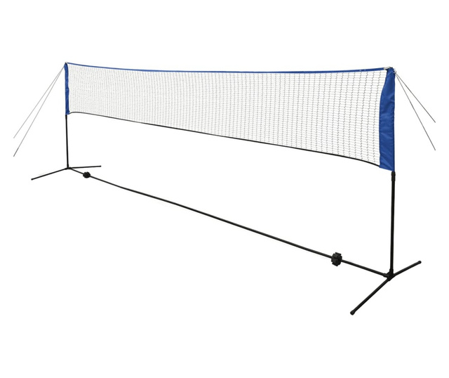 Siatka do badmintona, lotki, 500x155 cm