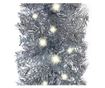 Božićna girlanda s LED svjetlima, srebrna, 20 m thumbnail 3