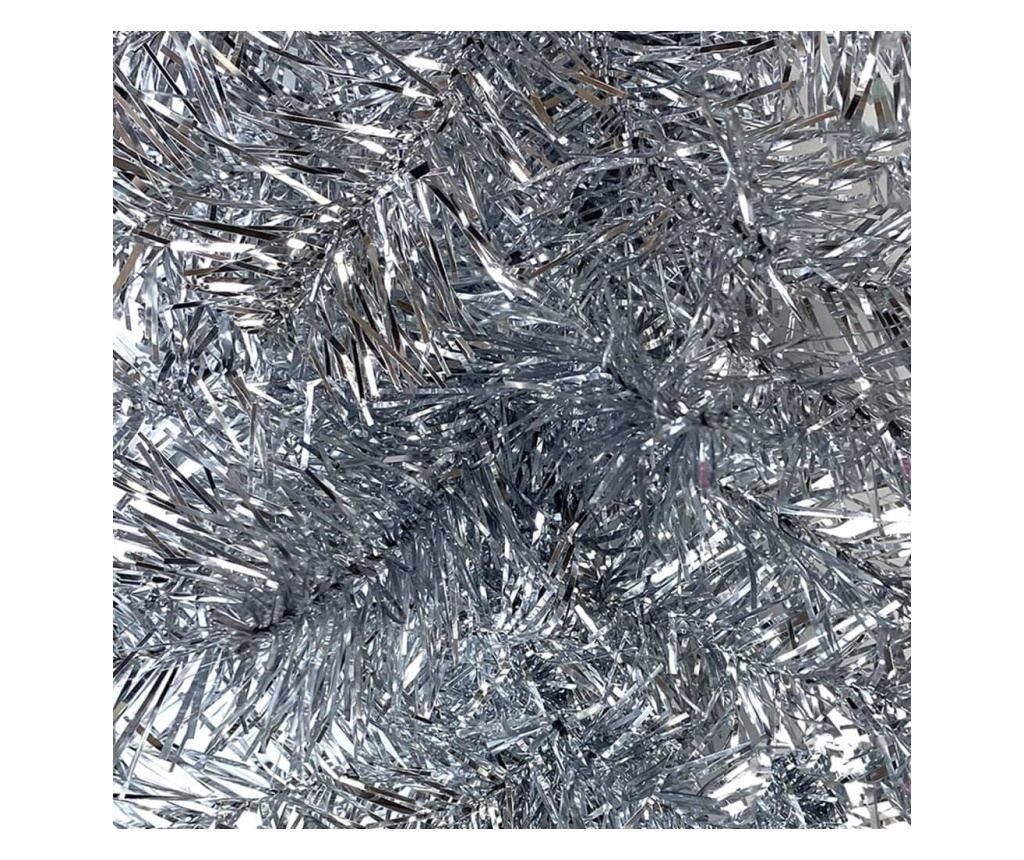 Božićna girlanda s LED svjetlima, srebrna, 20 m - 4