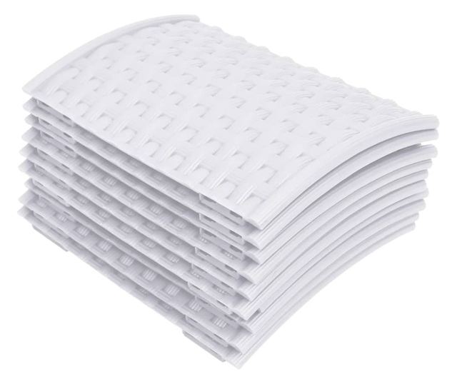 Krug za božićno drvce, bijeli, Ø65x19,5 cm