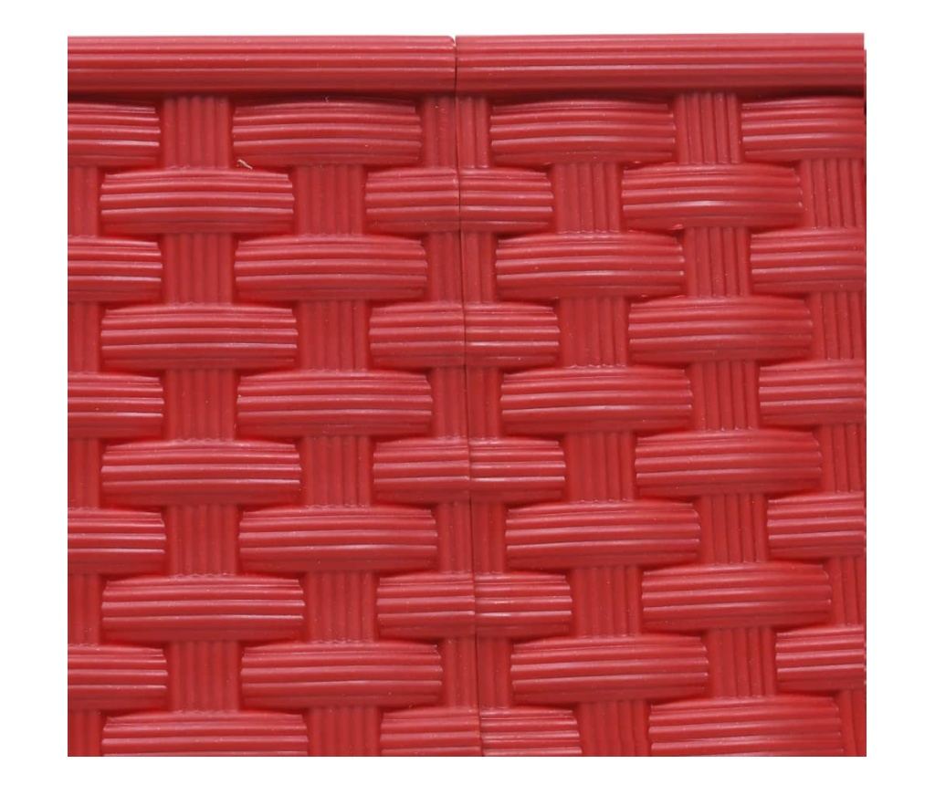 Suknja za božićno drvce, crvena, Ø54x19,5 cm - 5