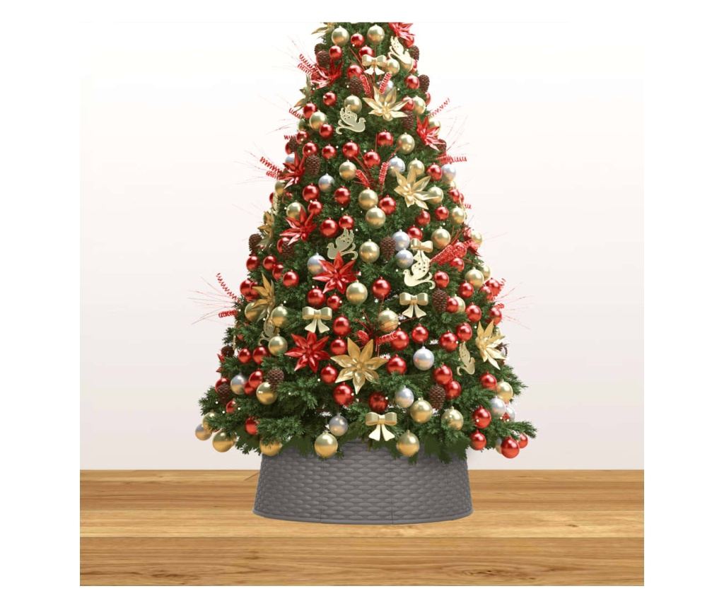 Božićno drvce suknja, smeđa, Ø65x19,5 cm - 3