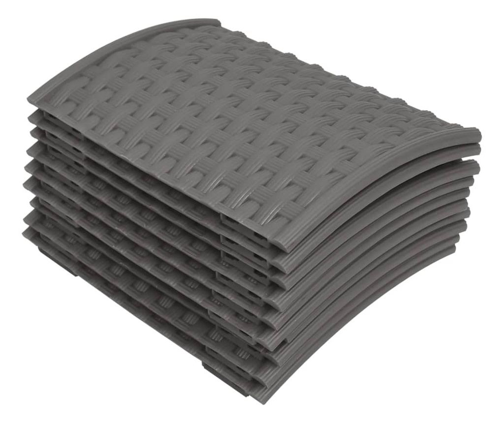 Božićno drvce suknja, smeđa, Ø65x19,5 cm - 4