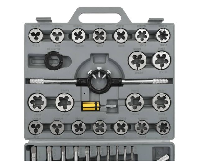 Комплект от 45 части метчици и плашки - Vivre