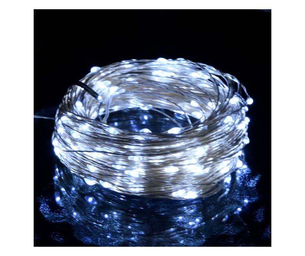 Svjetlosna instalacija 400 mikro LED-ova hladno bijela 8 funkcija 40 m - 2