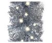 Božićna girlanda s LED svjetlima, srebrna, 5 m thumbnail 3