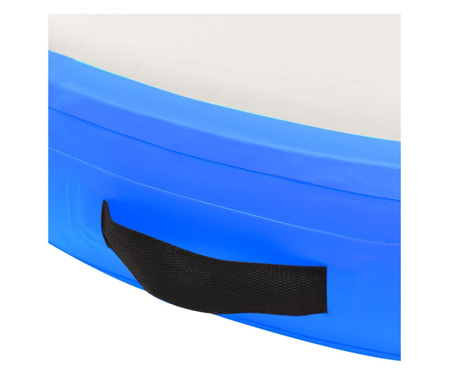 Gimnastička prostirka na napuhavanje 100x100x20 cm PVC plava