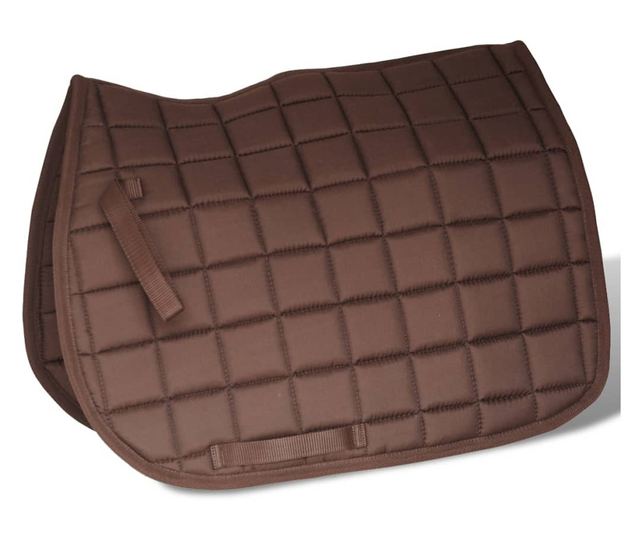 Sedlo za Jahanje Komplet 16" od Prave Kože Smeđe 14 cm 5 u 1