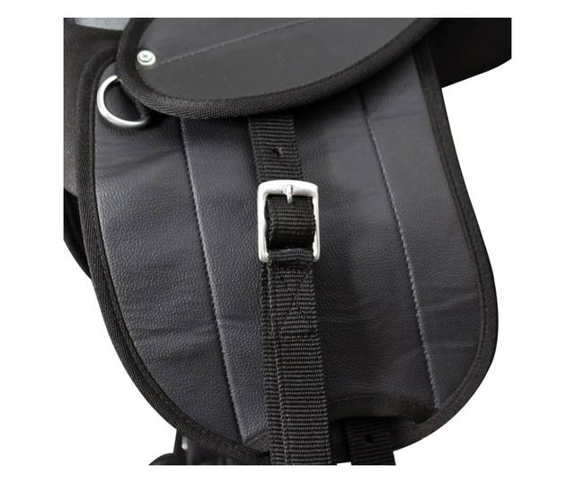 Sedlo za Ponija Komplet 10" Crno