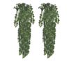 Umjetna zelena bršljan, 2 grma, 90 cm thumbnail 1