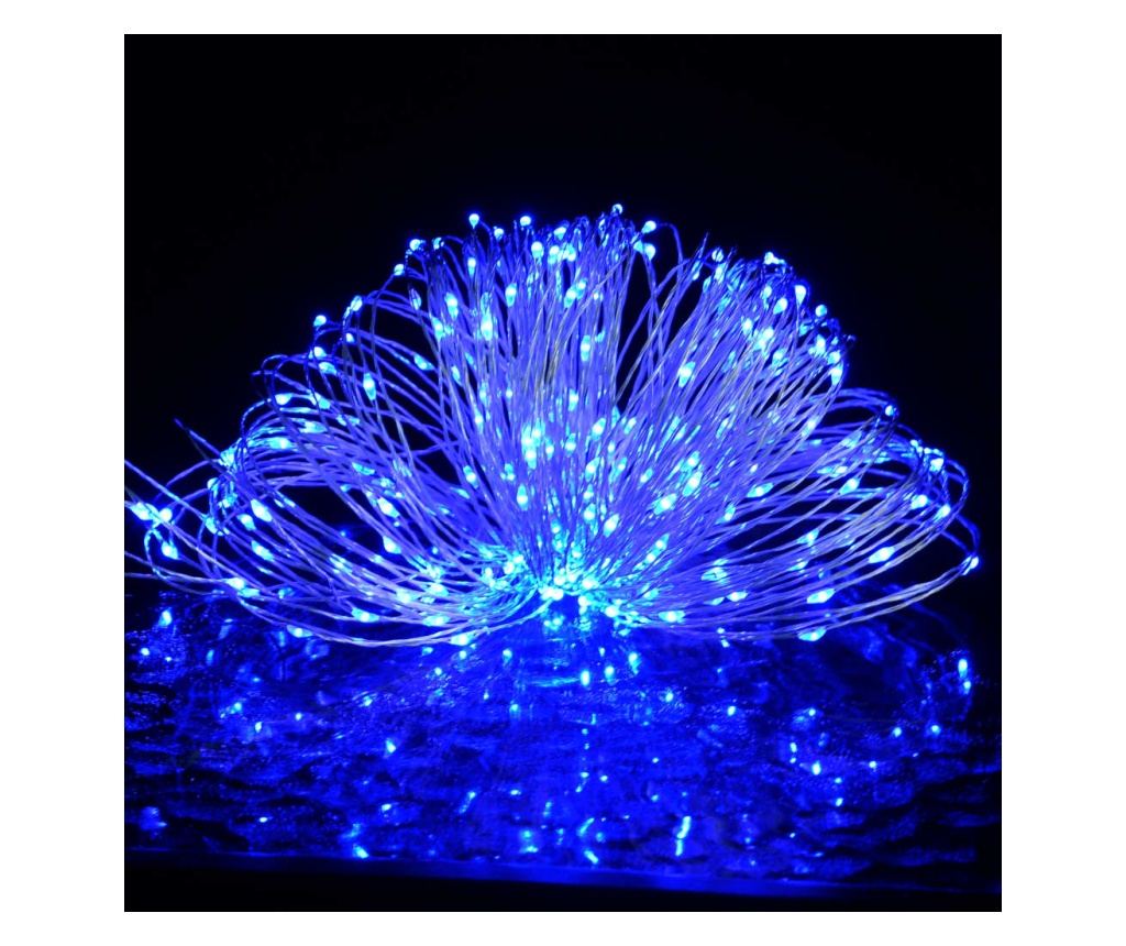 Instalacija s 150 LED svjetlima, plava, 15 m - 3