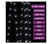 Svjetlosna zavjesa 300 LED hladno bijela 3x3 m 8 funkcija