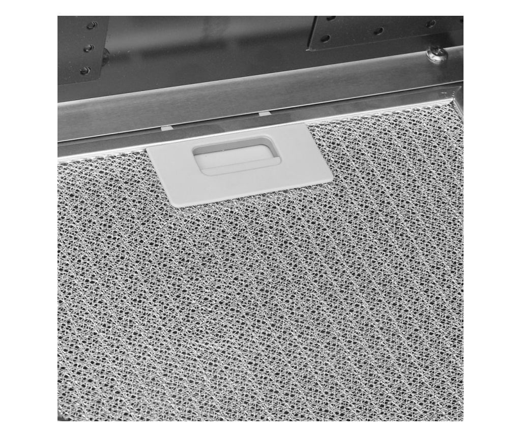 Стенен абсорбатор, 90 см, инокс и закалено стъкло, сребрист - 12