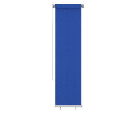 Jaluzea tip rulou de exterior, albastru, 60x230 cm, HDPE