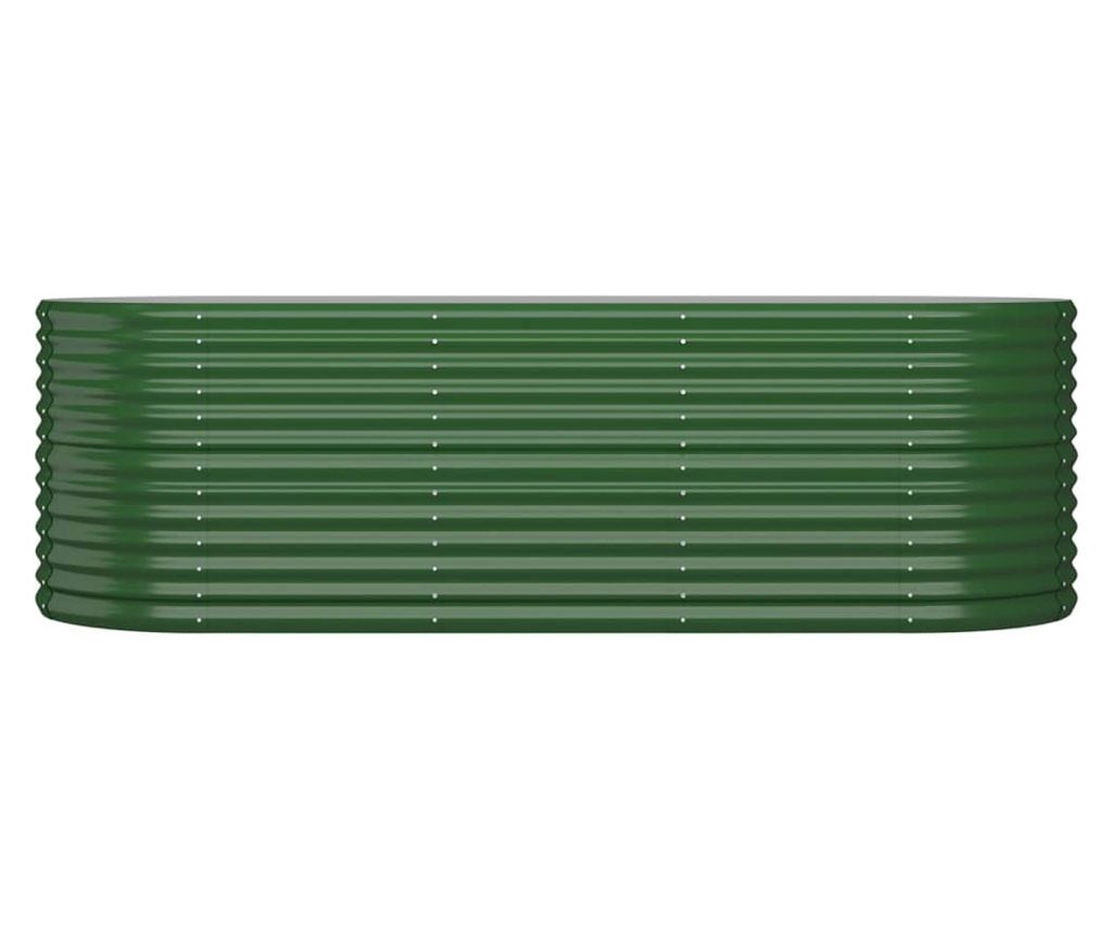 Градинска саксия Green 224x80x68 см с прахово покритие от стомана - 3