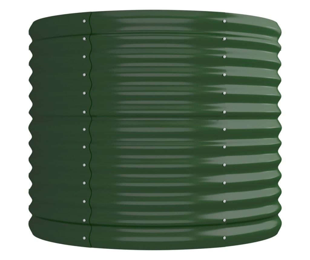 Градинска саксия Green 224x80x68 см с прахово покритие от стомана - 4