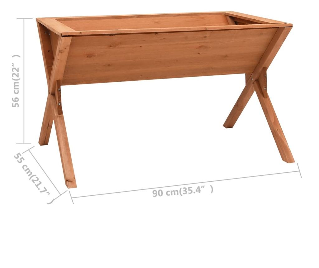 Žardinjera, 90 x 55 x 56 cm, drvo jele - 5