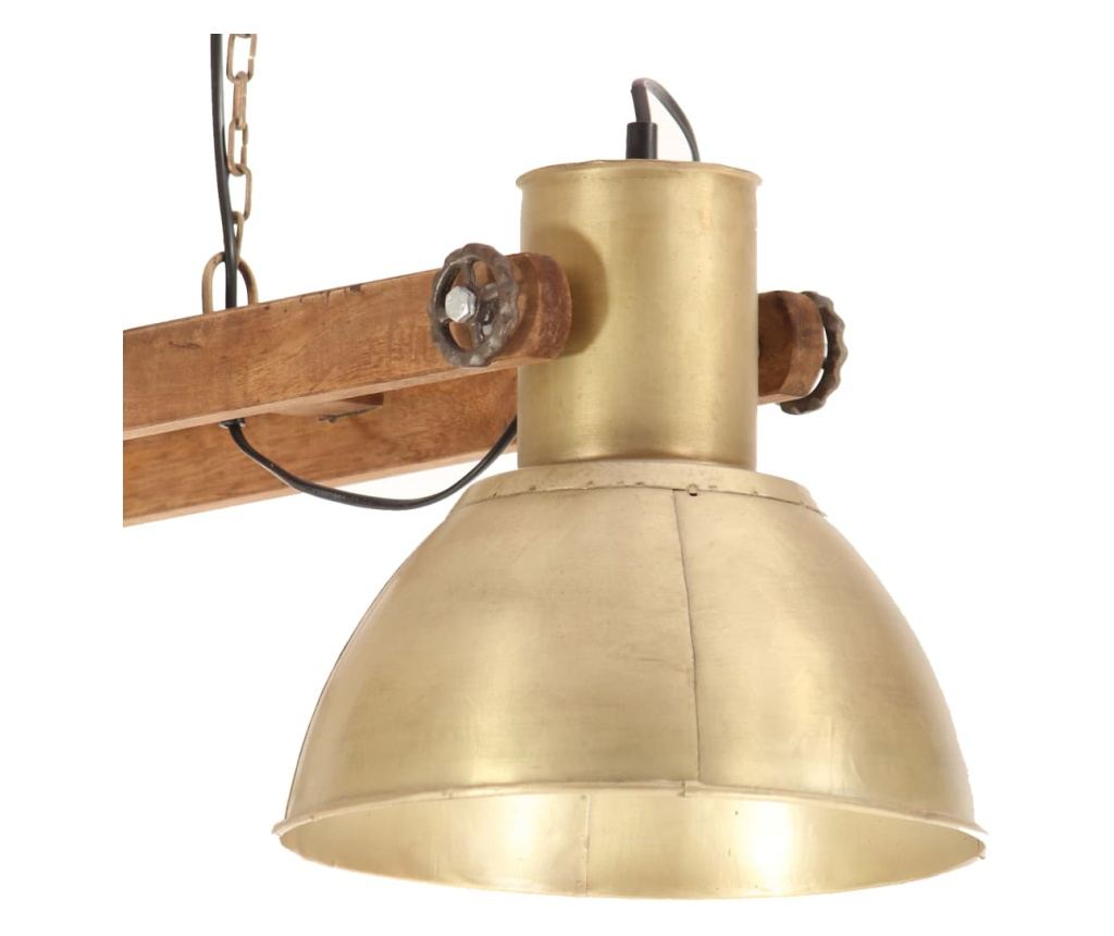 Индустриална висяща лампа, 25 W, медна, 109 см, E27 - 7