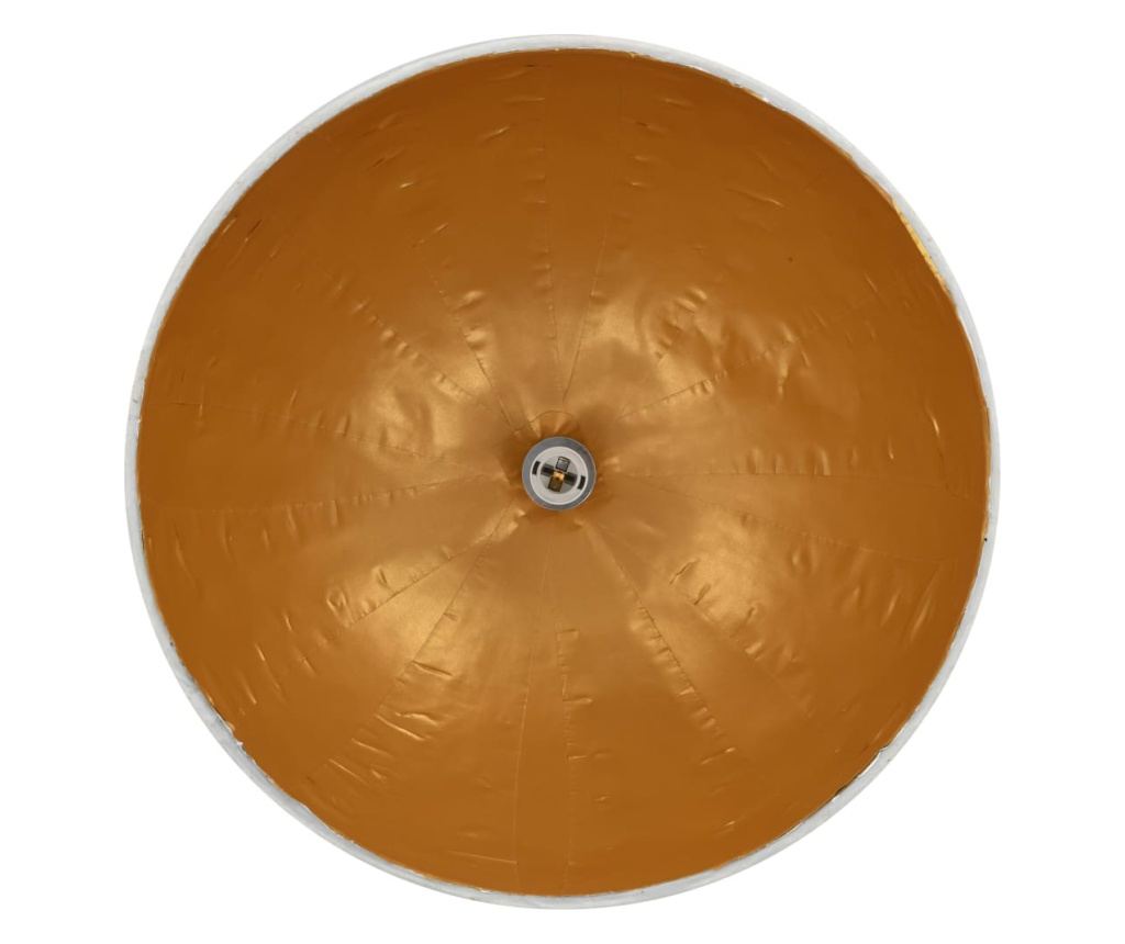 Lestenec, bel in zlat, Ø50 cm, E27 - 5