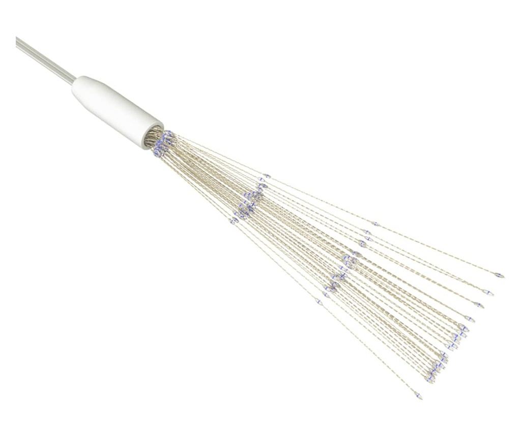 Božićne svjetiljke s vatrometom 10 kom. 1400 LED plava 20 cm - 3