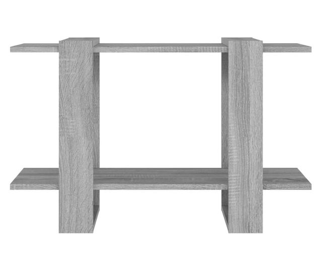 Polica/pregrada za sobu, siva sonoma, 80x30x51 cm