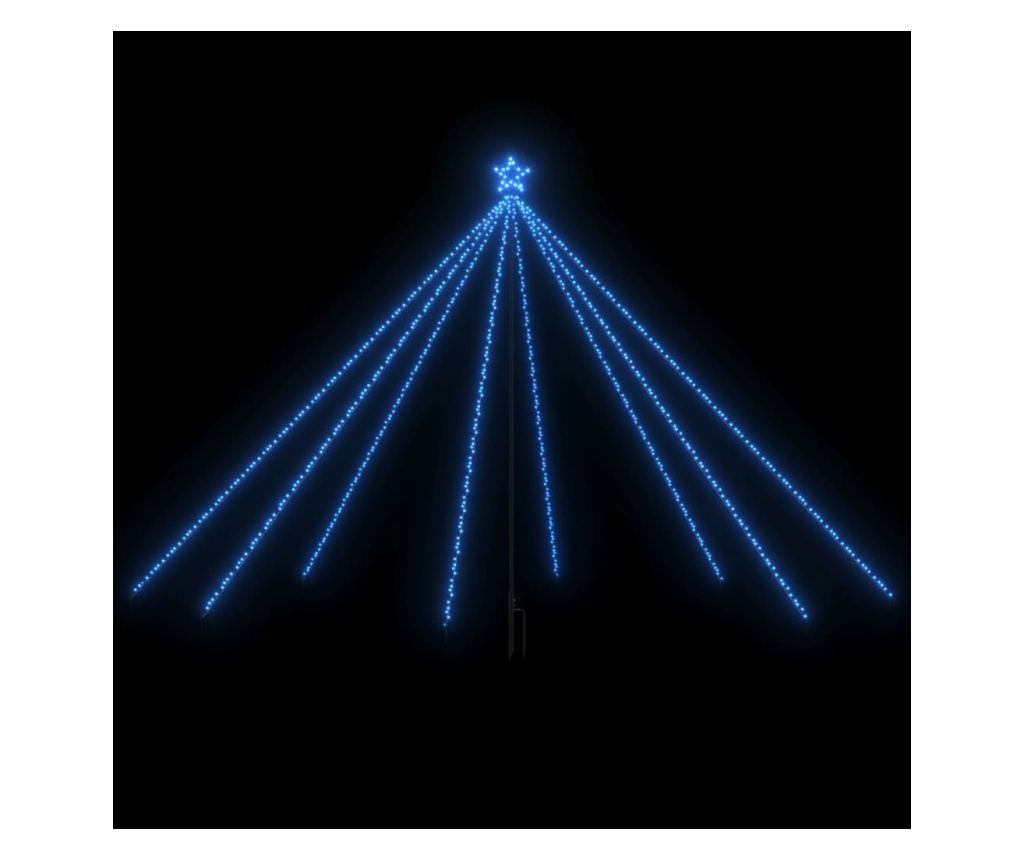 Božićna svjetla 576 LED plava 3,6 m unutarnja/vanjska - 2