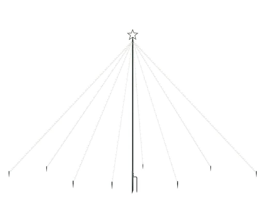 Božićna svjetla 576 LED plava 3,6 m unutarnja/vanjska - 4