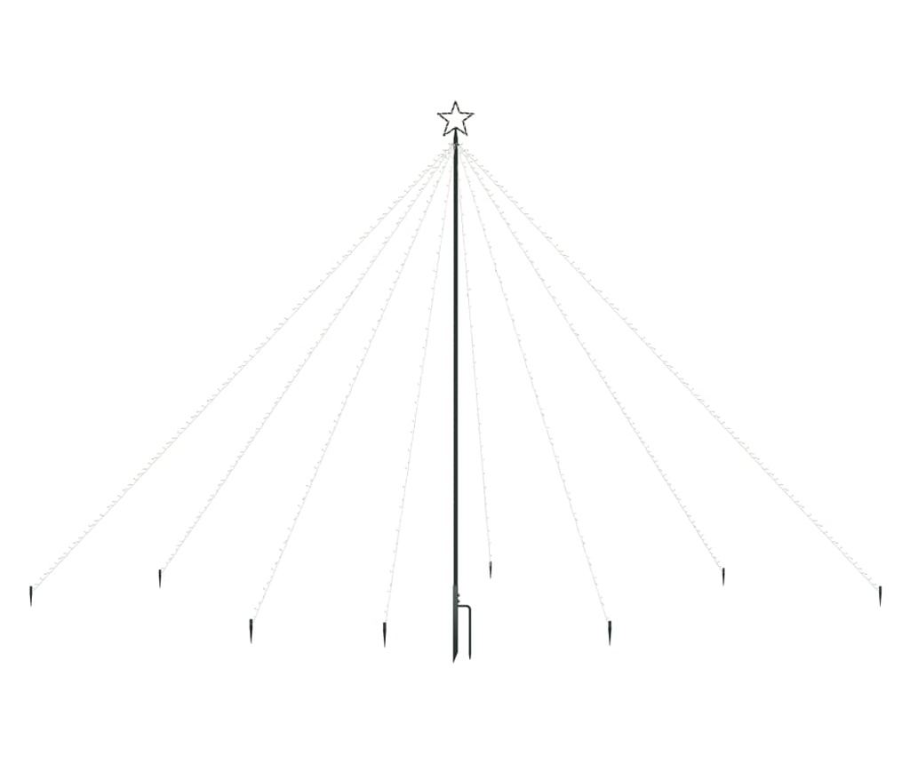 Božićna drvca svjetla, 576 LED-ica, šarena, 3,6 m, unutarnja/vanjska. - 4